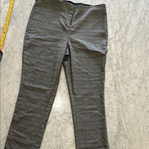 Women’s Gray Plaid Pants - Violets & Roses